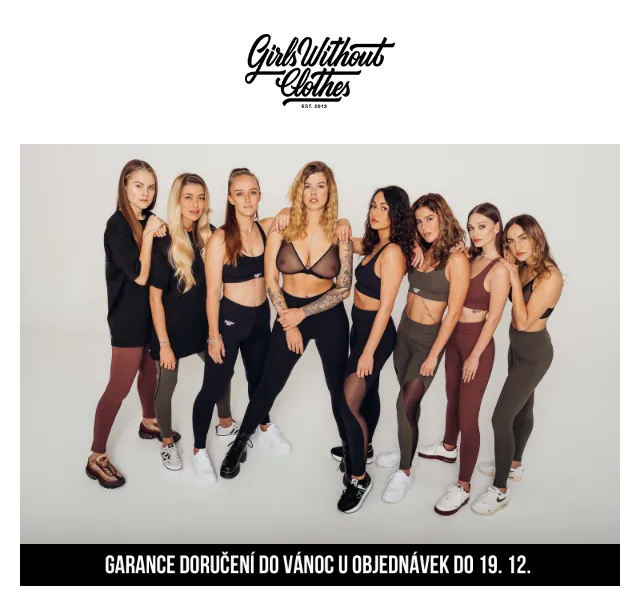 Girls Without Clothes: Poslední šance na Vánoce – červen 2026 | Nuslet.cz