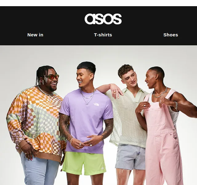 ASOS: až 80 % sleva + extra 20 % kódem – červen 2026 | Nuslet.cz