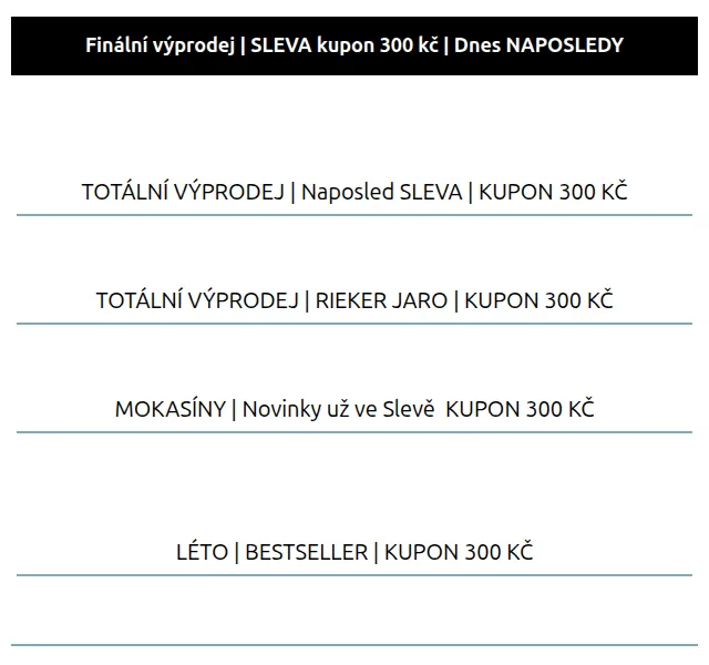 Eliteshoes: Finální výprodej jarní obuvi – sleva 300 Kč – červen 2026 | Nuslet.cz