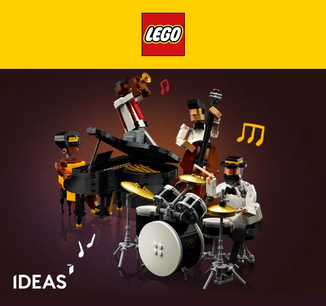 LEGO®: Jazzový kvartet VIP přednostní přístup – červen 2026 | Nuslet.cz