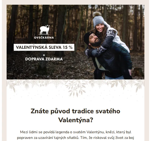 Ovečkárna: 15% sleva na vše a doprava zdarma – červenec 2026 | Nuslet.cz