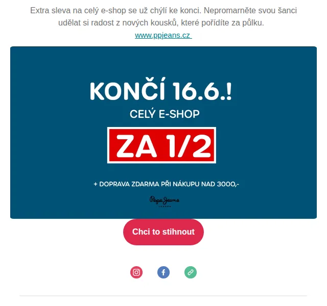 Pepe Jeans - Custom_Design - Palladium: Celý e-shop za 1/2 – červenec 2026 | Nuslet.cz
