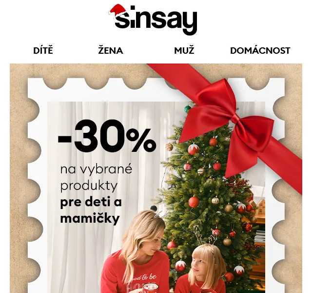 Sinsay: -30 % na vybrané produkty – červen 2026 | Nuslet.cz