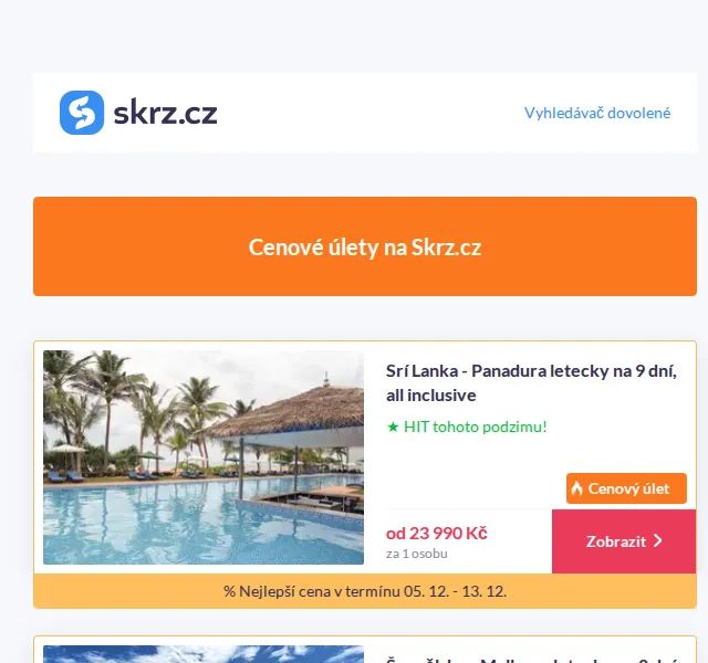Skrz: Srí Lanka od 23 990 Kč – prosinec 2026 | Nuslet.cz