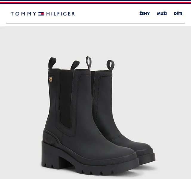Tommy Hilfiger: Zimní boty 2026 – červen 2026 | Nuslet.cz