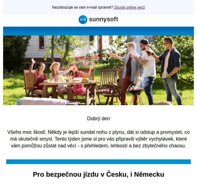 Sunnysoft.cz: Palubní kamery a technické vychytávky se slevou – červen 2026 | Nuslet.cz