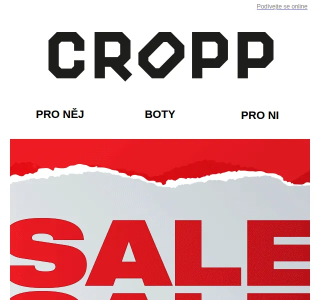 Cropp: Výprodej až -50 % – červenec 2026 | Nuslet.cz