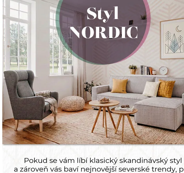 Sconto: Nordic styl – srpen 2026 | Nuslet.cz