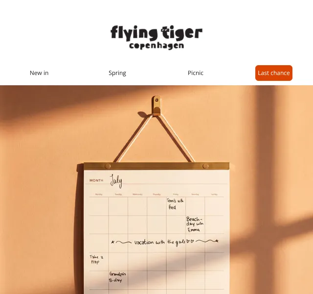 Flying Tiger Copenhagen: Nové příchody na léto – červen 2026