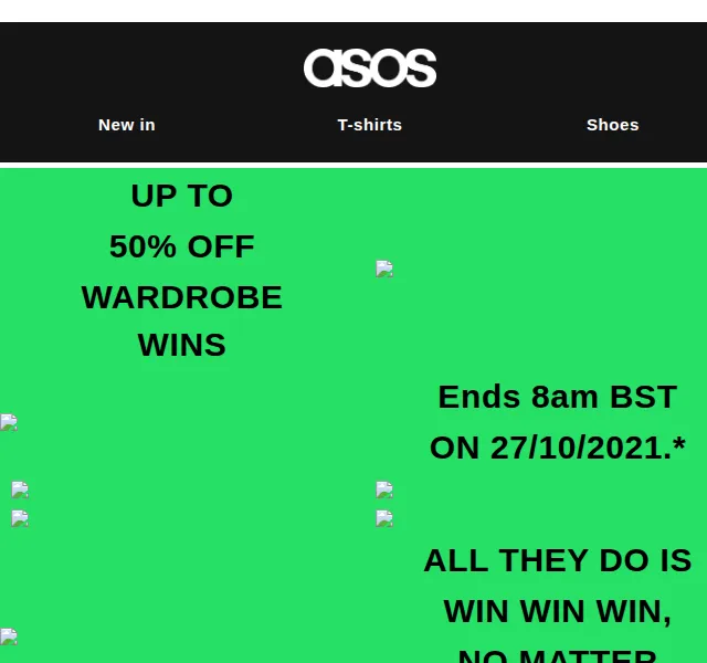 ASOS Sale: Až 50% sleva na šatník – červen 2026 | Nuslet.cz