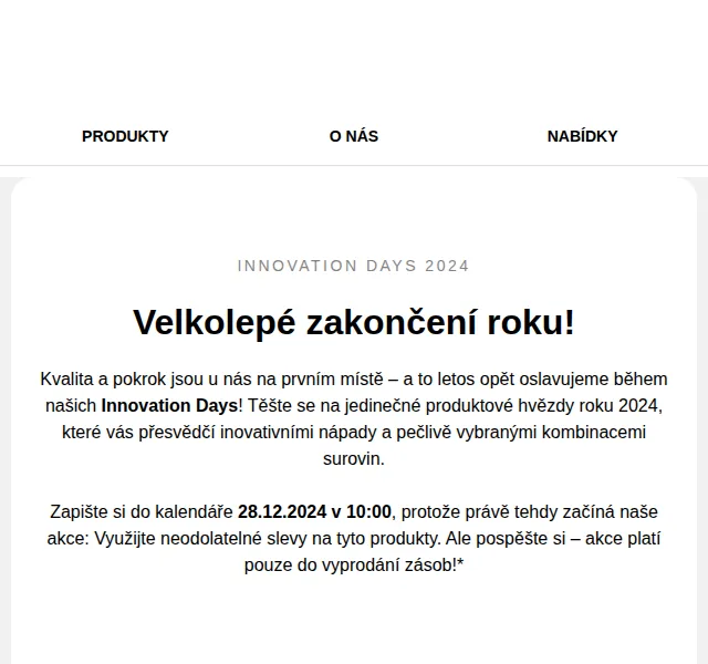 RINGANA: Innovation Days slevy až 10 % – červen 2026 | Nuslet.cz