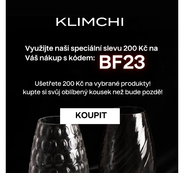 KLIMCHI: extra sleva – červen 2026 | Nuslet.cz