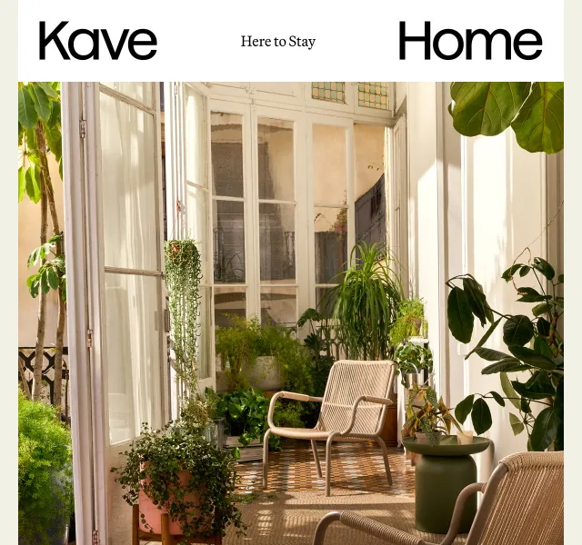 Kave Home Sale: Nová kolekce zahradního nábytku – duben 2026