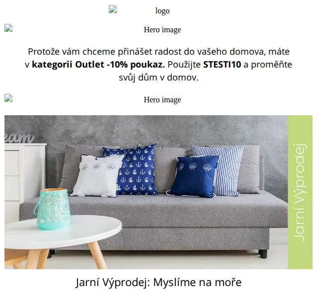 Vivre: Outlet sleva 10 % – červen 2026 | Nuslet.cz