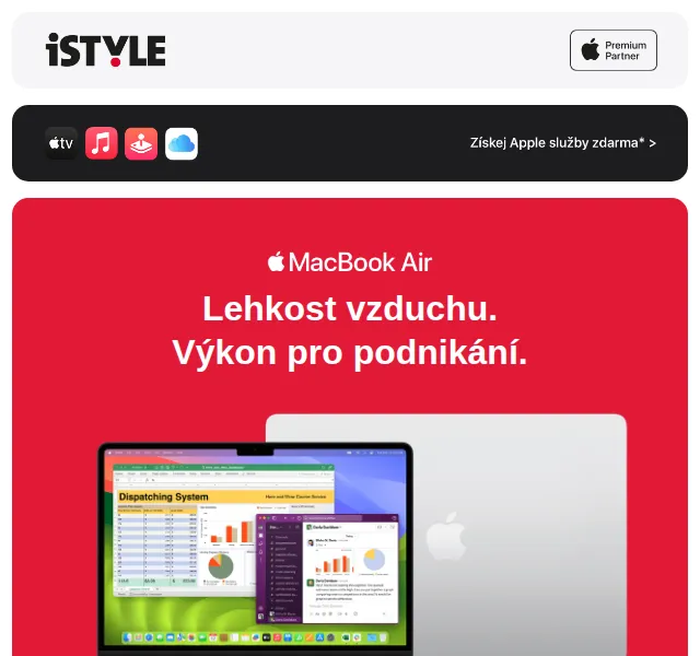 iSTYLE: Mac s čipem M3 s až 7% slevou pro podnikatele – červen 2026 | Nuslet.cz