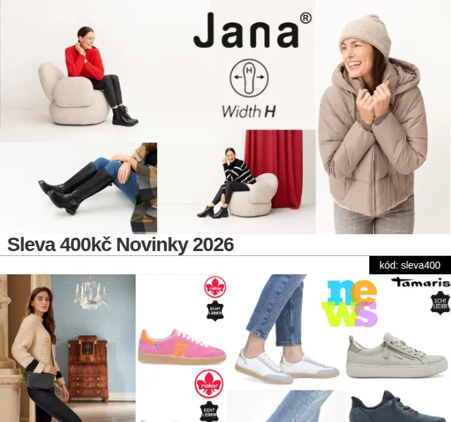 Eliteshoes: Sleva 400 Kč na vše – červen 2026 | Nuslet.cz