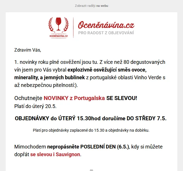 Vláďa z Oceněnávína.cz: Vinho Verde – červen 2026 | Nuslet.cz