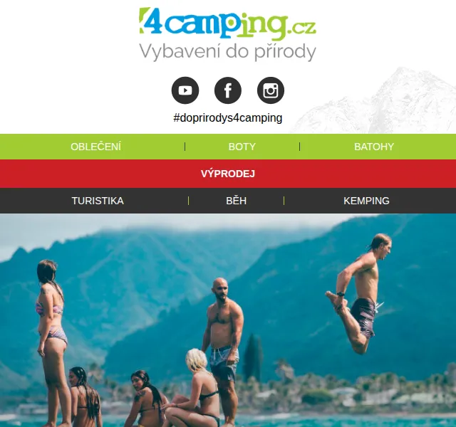 4camping.cz: Vybavení na pláž a vodní radovánky – červen 2026 | Nuslet.cz