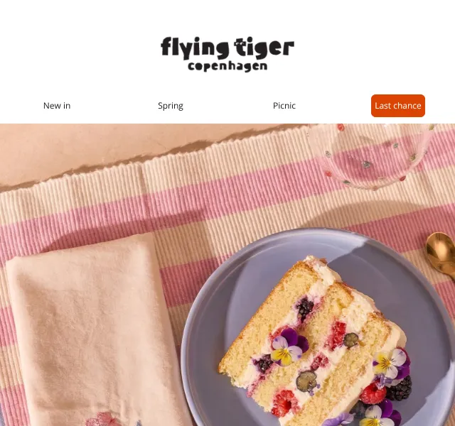 Flying Tiger Copenhagen: Letní stůl a nádobí – květen 2026