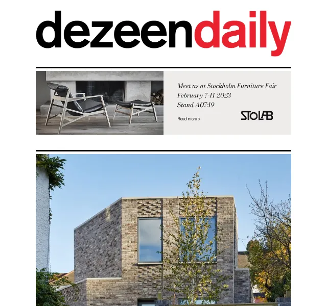Dezeen Daily: Nové články o architektuře a designu – červen 2026 | Nuslet.cz