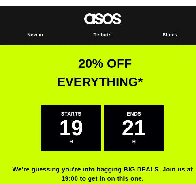 ASOS Sale: 20% sleva na vše – červen 2026 | Nuslet.cz
