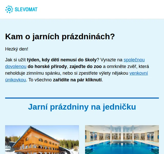 Slevomat: pobyty v horách od 1 730 Kč – červen 2026 | Nuslet.cz