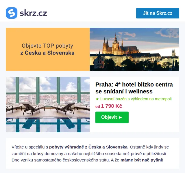 Vánoce na Skrz: Pobyty v Česku a Slovensku – červen 2026 | Nuslet.cz