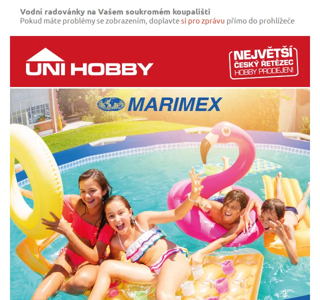 UNI HOBBY: Bazény Florida, Tampa, Orlando – červen 2026 | Nuslet.cz