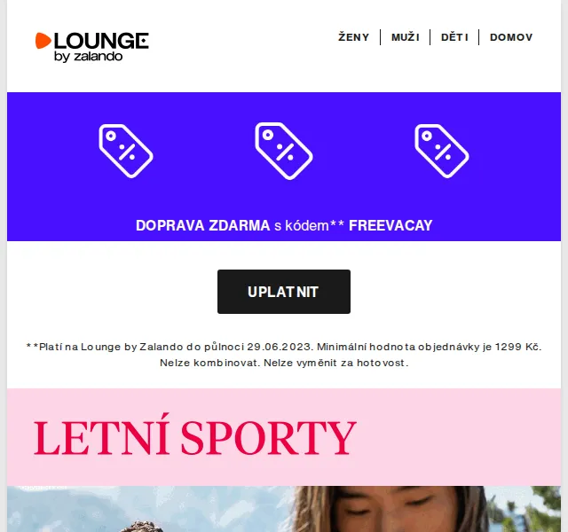 Lounge by Zalando: adidas Performance až 79 % – červen 2026 | Nuslet.cz