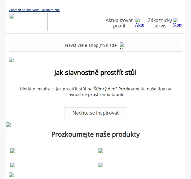 JYSK: Inspirace na slavnostní prostírání – červen 2026 | Nuslet.cz