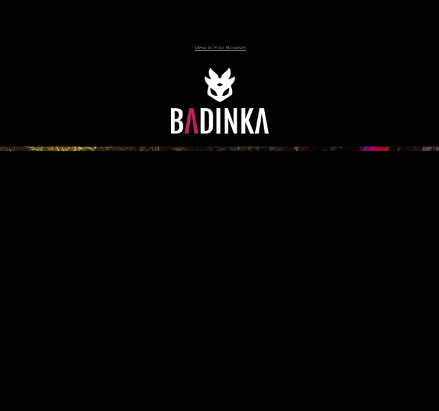 BADINKA: Dressing loud – nová kolekce Rave Gear – červen 2026 | Nuslet.cz