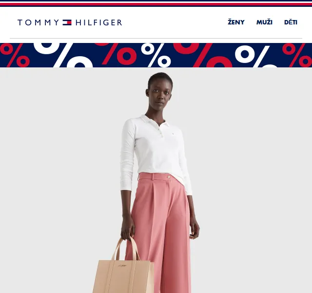 Tommy Hilfiger: Sleva až 50 % na letní výprodej – červen 2026 | Nuslet.cz