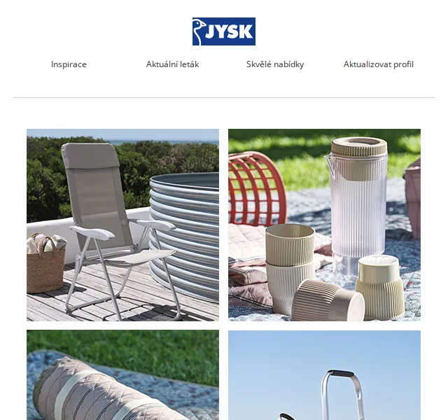 JYSK: Vybavení na piknik a kemp za skvělé ceny – červenec 2026 | Nuslet.cz