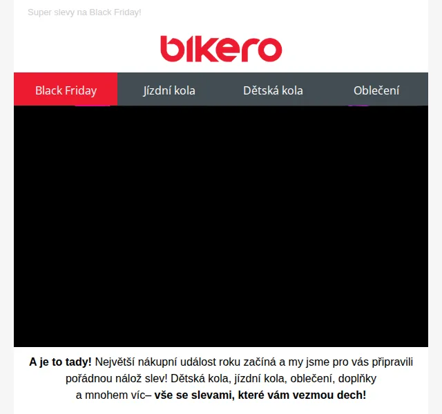 czbikero: Slevy až 50 % na kola a vybavení – červen 2026 | Nuslet.cz