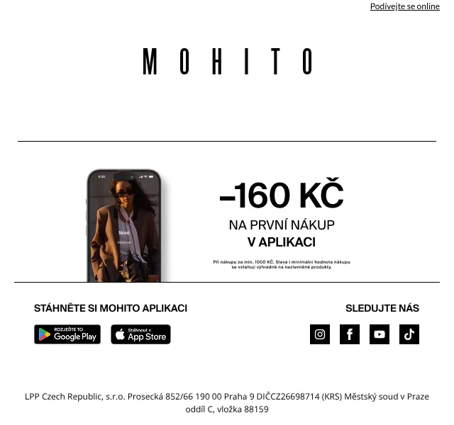 MOHITO: Black & White kolekce – červen 2026 | Nuslet.cz