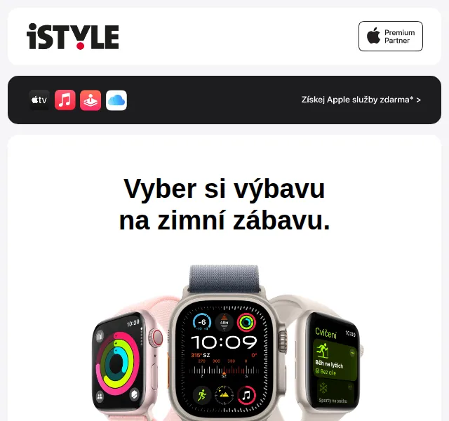 iSTYLE: Apple Watch už od 181 Kč měsíčně – červen 2026 | Nuslet.cz