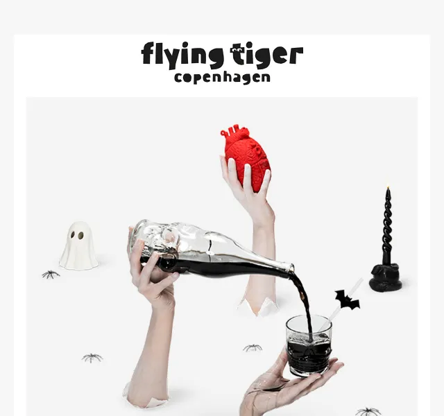 Flying Tiger Copenhagen: Halloween dekorace – červen 2026 | Nuslet.cz