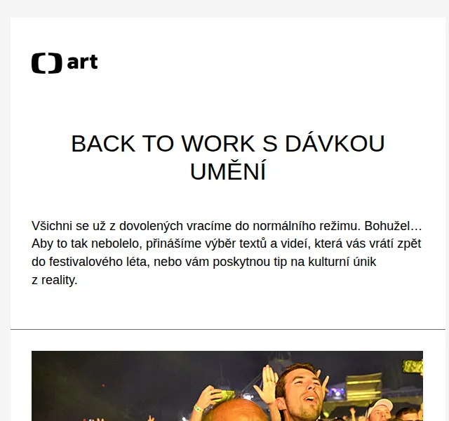 Web ČT art: Inspirace na konec léta – červen 2026 | Nuslet.cz