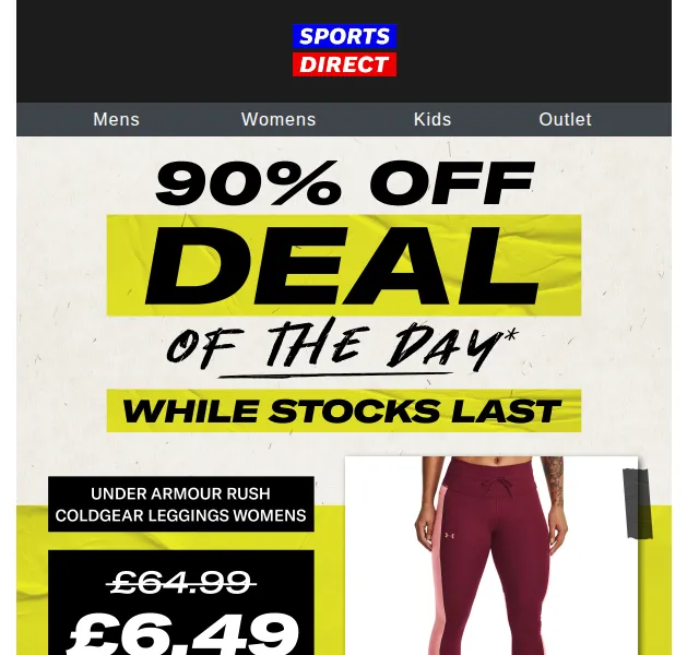 Sportsdirect.com: Under Armour se slevou až 90 % – červen 2026 | Nuslet.cz