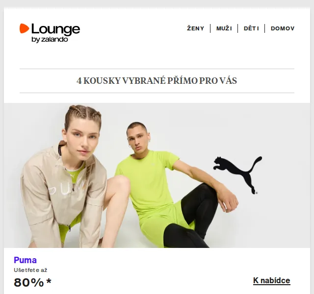 Lounge by Zalando: Puma, G-Star a Skechers – až 80% sleva – červen 2026 | Nuslet.cz