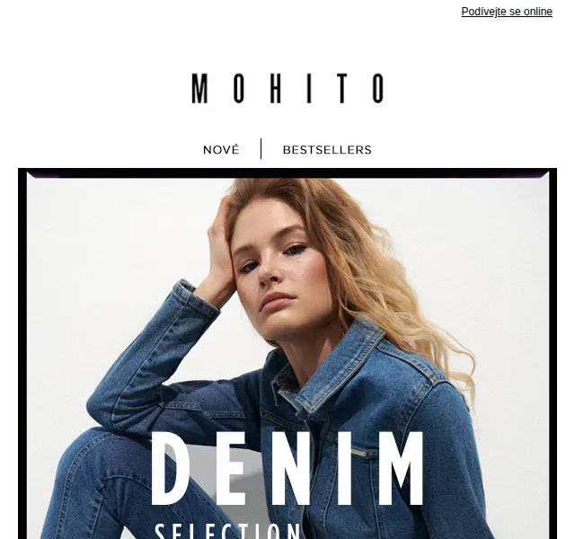 MOHITO: DENIM LOOK – nová kolekce – červen 2026 | Nuslet.cz