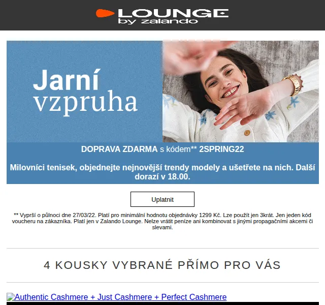 Lounge by Zalando: New Balance, TOM TAILOR a NA-KD se slevou až 75 % – červen 2026 | Nuslet.cz