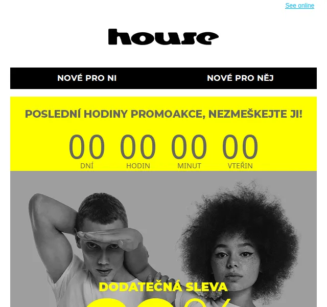 HOUSE: Nová kolekce pro ni i pro něj – červen 2026 | Nuslet.cz