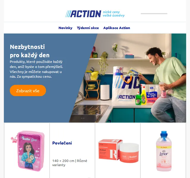 Action: Nezbytnosti pro každý den – červen 2026 | Nuslet.cz