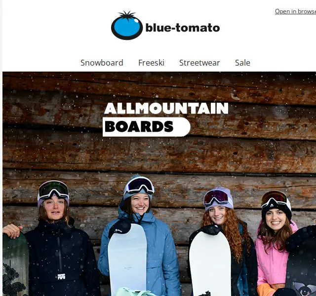 BLUE TOMATO: All-Mountain výbava na sezónu – červen 2026 | Nuslet.cz