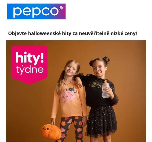Pepco: Halloween kostýmy a dekorace – září 2026