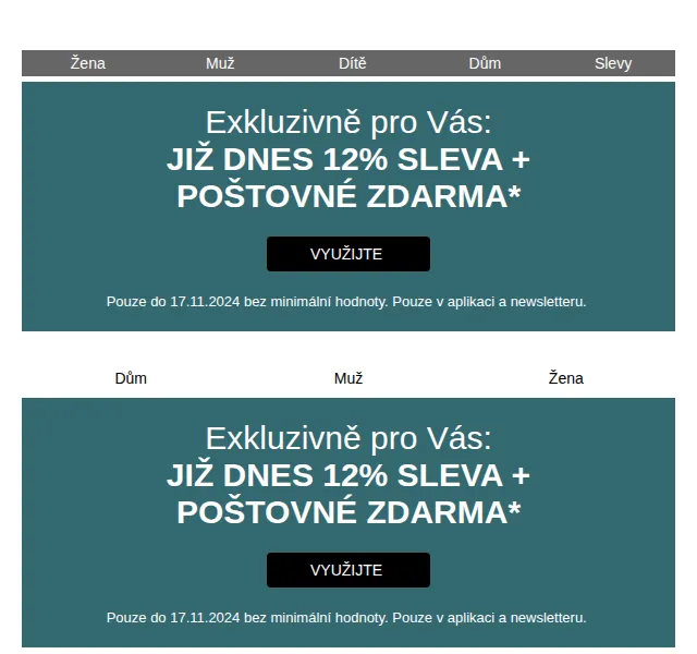 bonprix: 12% sleva a poštovné zdarma – červen 2026 | Nuslet.cz
