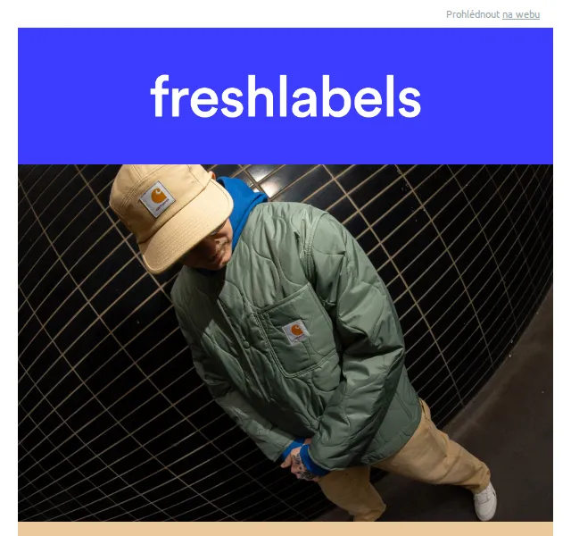 Freshlabels: Carhartt WIP, Thinking MU a Organic Basics slevy – červen 2026 | Nuslet.cz
