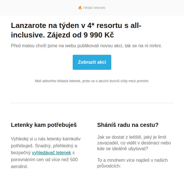 Cestujlevne.com: Lanzarote na týden v 4* resortu s all-inclusive od 9 990 Kč – červen 2026 | Nuslet.cz