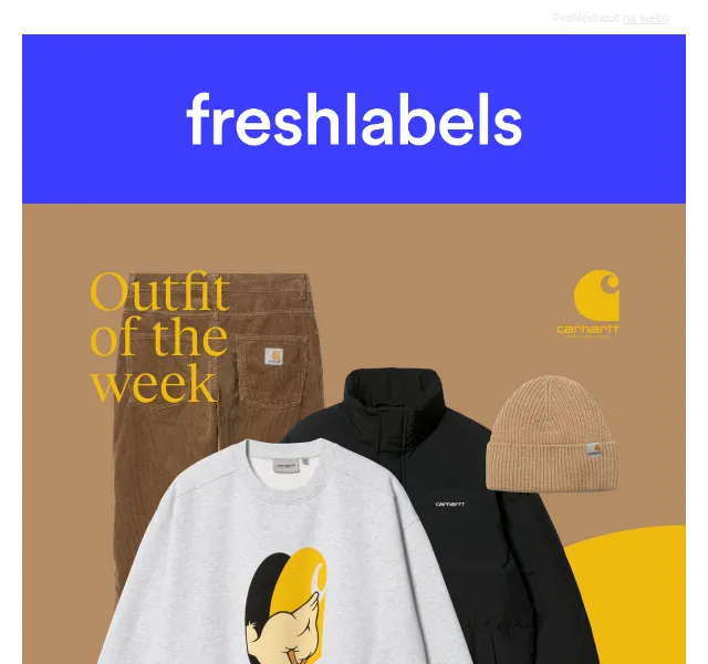 Freshlabels: Black Fry-days až 60% sleva a Carhartt WIP – červen 2026 | Nuslet.cz